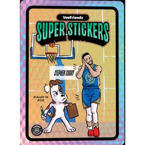 GaryVee Veefriends Manga Sticker x Steph Curry Crossover 6 Boxes-Factory Sealed - Picture 7 of 12